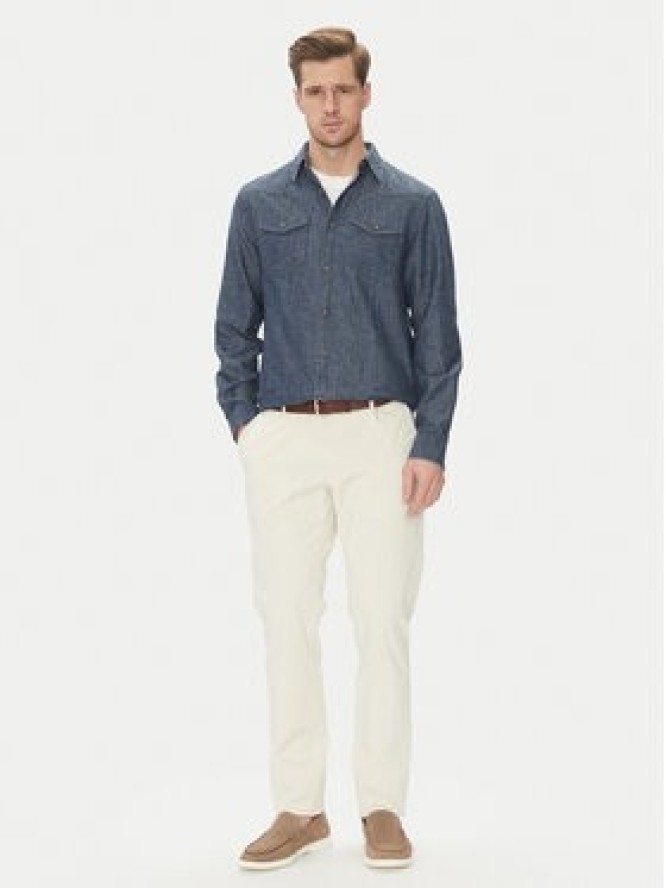 Marciano Guess Koszula 5GHH13 4465Z Granatowy Regular Fit