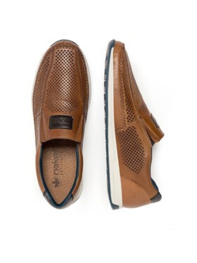 Rieker Półbuty 11950-25 Brązowy