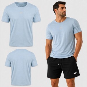 T-SHIRT MĘSKI 4F BAWEŁNIANA KOSZULKA KOLEKCJA LIMITOWANA M3947 SS26
