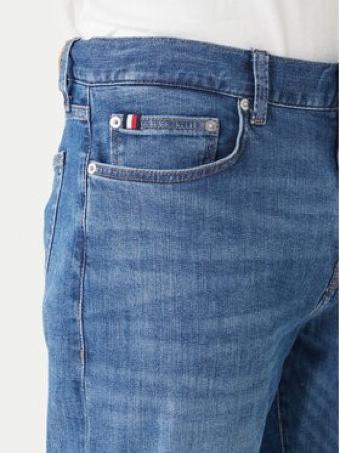 Tommy Hilfiger Jeansy Bleecker Jax Indigo MW0MW42316 Niebieski Slim Fit