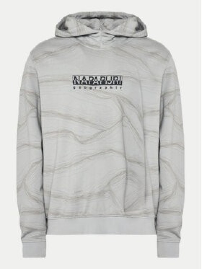 Napapijri Bluza Cellini NP0A4ILR Szary Relaxed Fit