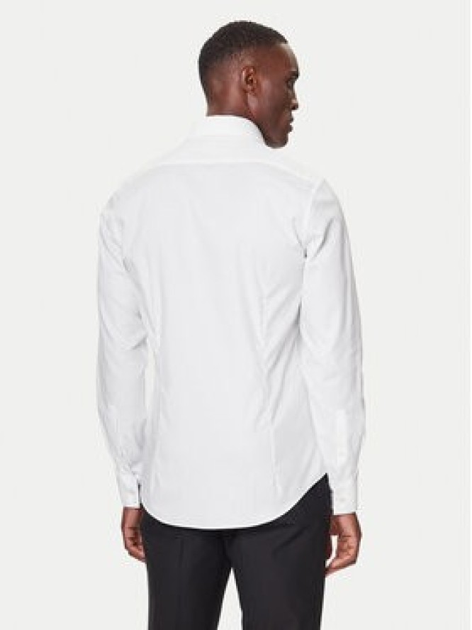 Calvin Klein Koszula LV019EU006 Biały Slim Fit