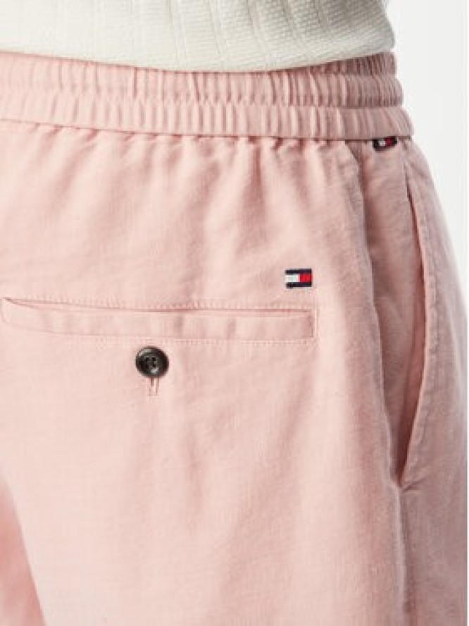 Tommy Hilfiger Szorty materiałowe Dover MW0MW44353 Różowy jasny Regular Fit