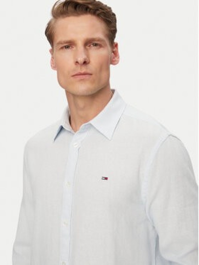 Tommy Jeans Koszula DM0DM22761 Niebieski jasny Regular Fit