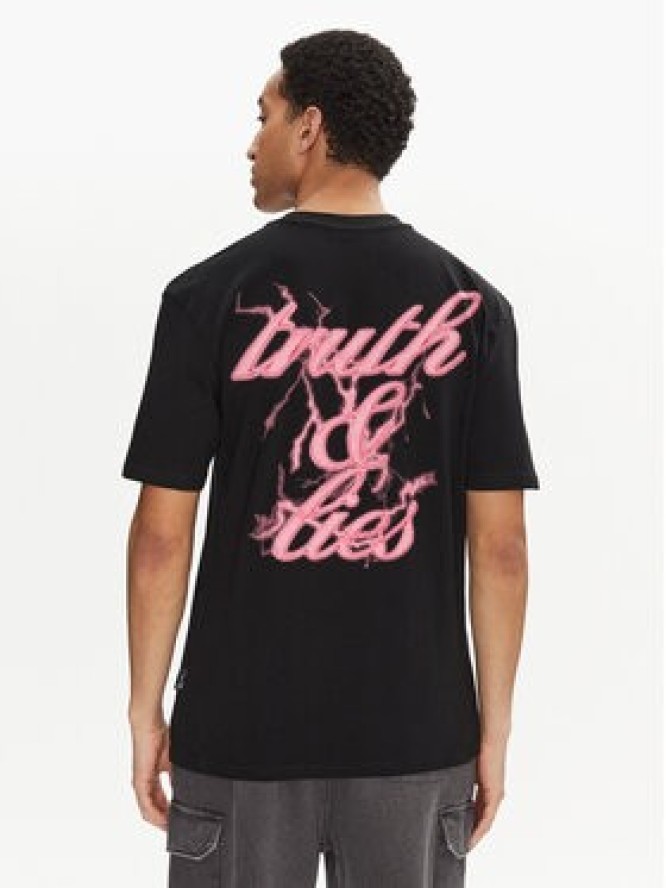 Karl Kani T-Shirt Retro T&L 60300333 Czarny Regular Fit