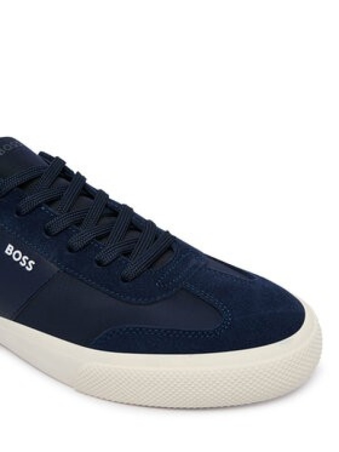 BOSS Sneakersy Aiden Tenn 50563847 Granatowy