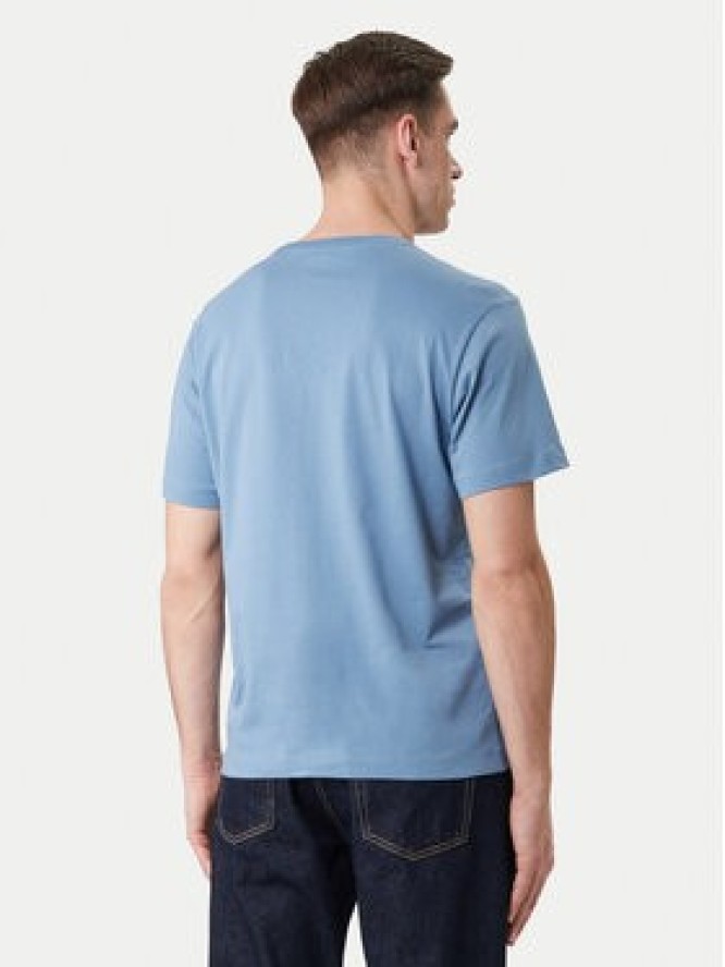 Guess Jeans T-Shirt M6GIB7 K8HM0 Niebieski Regular Fit