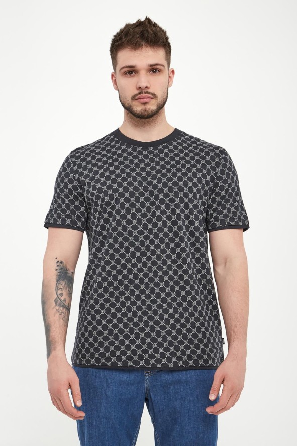 T-shirt męski z logo Victormanuel JOOP!