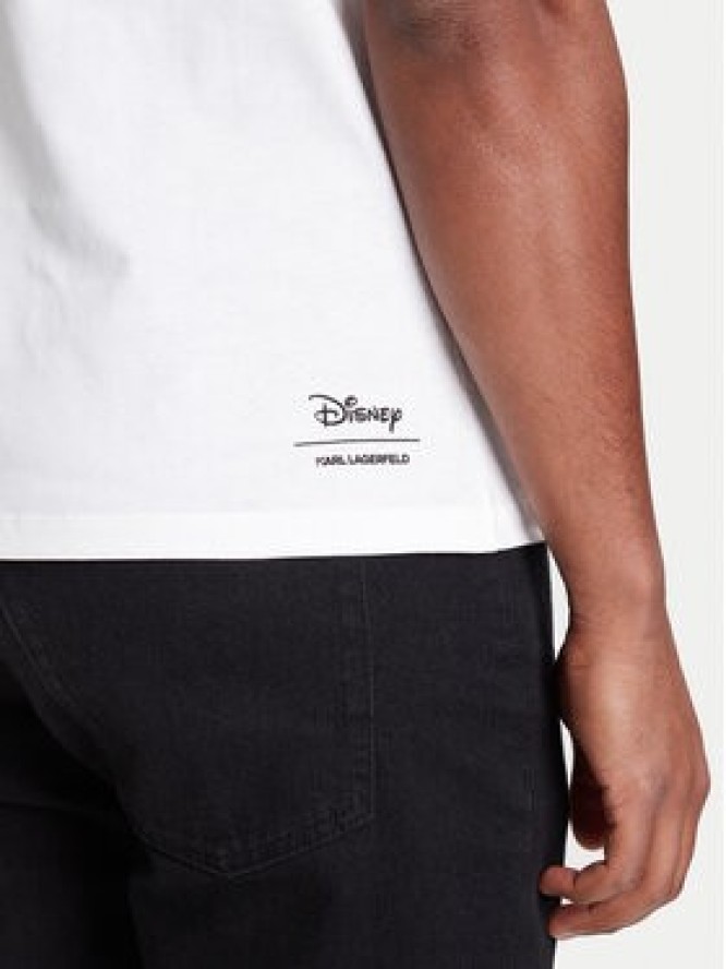 KARL LAGERFELD T-Shirt 755099 553270 Biały Regular Fit