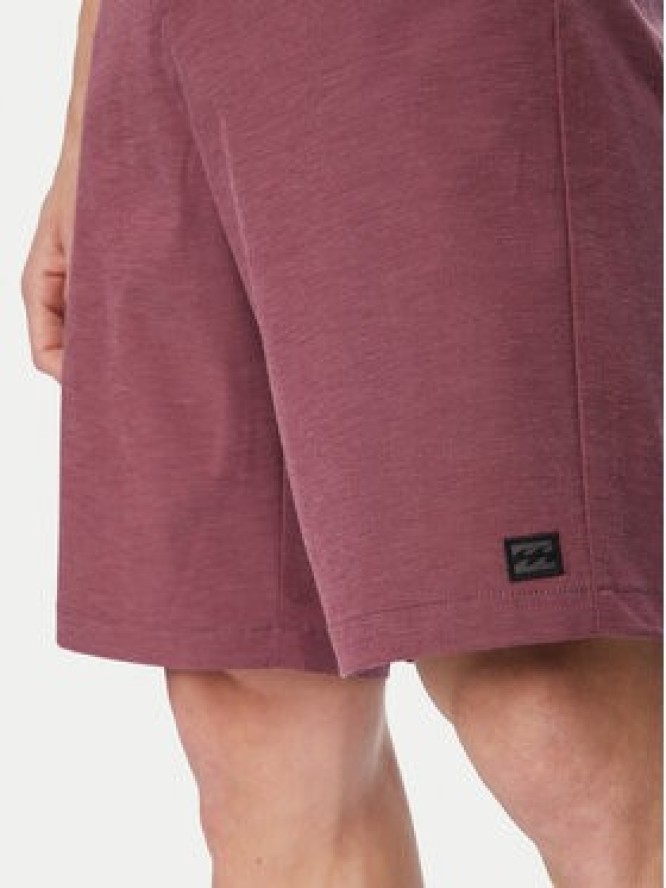 Billabong Szorty materiałowe Crossfire ABYWS00188 Fioletowy Regular Fit