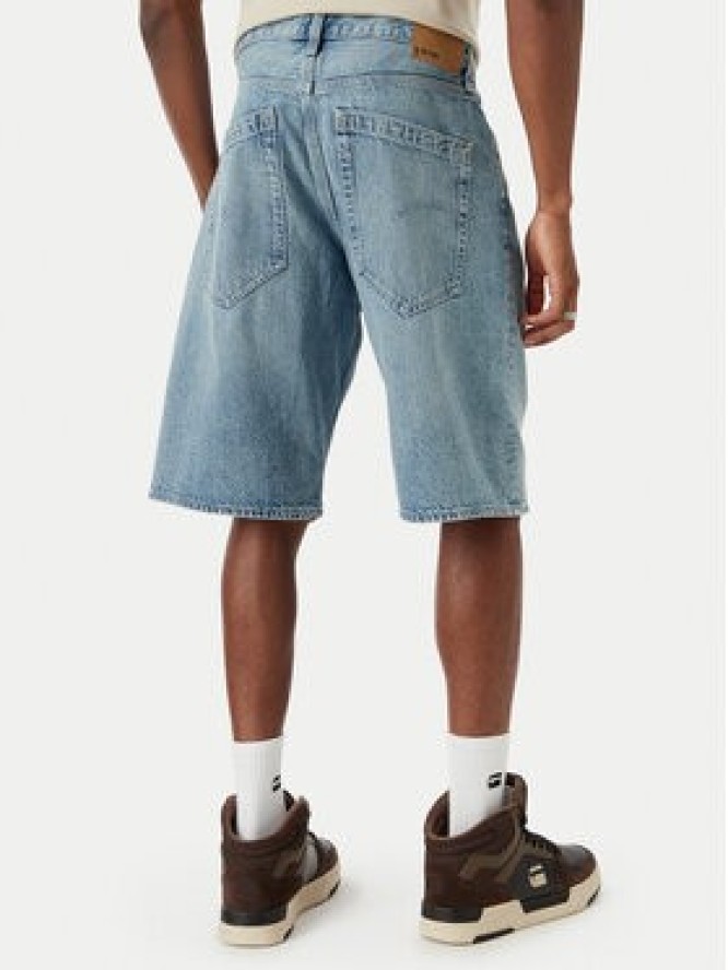 G-Star Raw Szorty jeansowe Deeggie D28474-D788 Niebieski Regular Fit