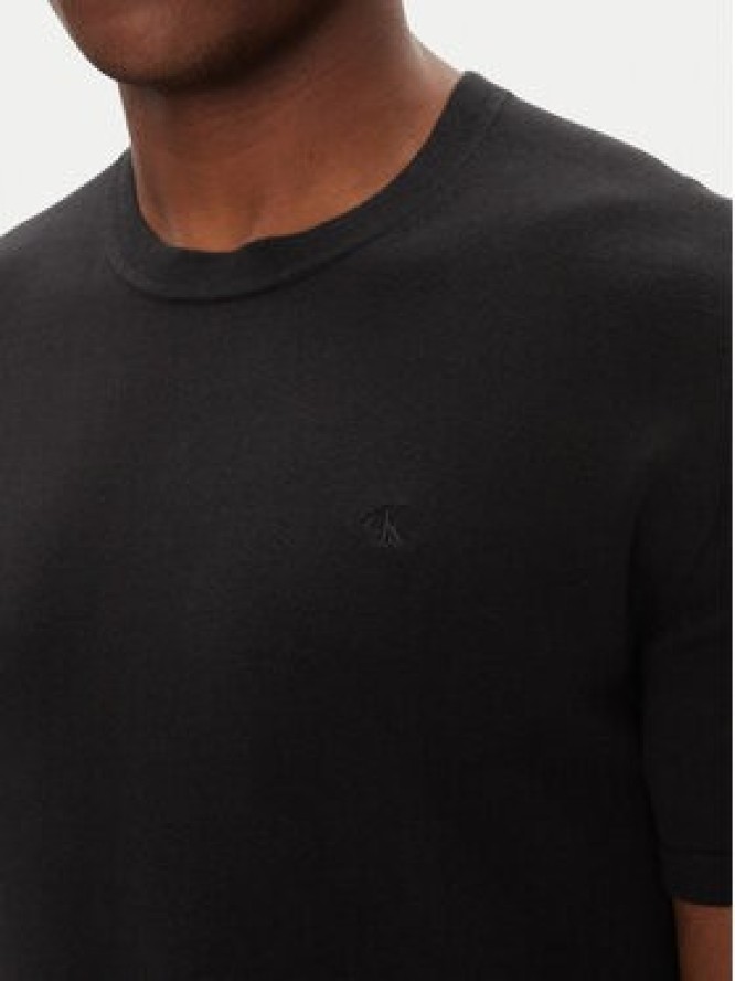 Calvin Klein T-Shirt Supima LV04LC333G Czarny Regular Fit