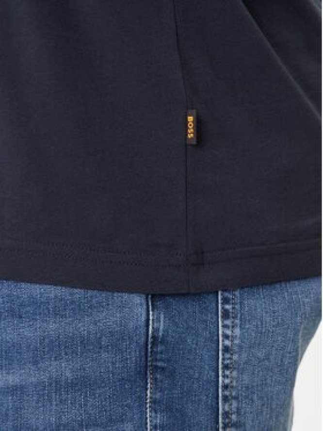 BOSS T-Shirt Te_Animali 50546362 Granatowy Regular Fit