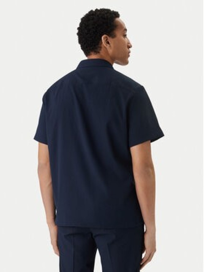 Calvin Klein Koszula LV04LF109G Granatowy Classic Fit