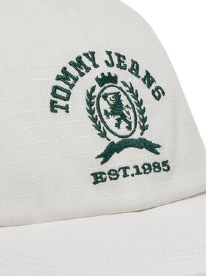 Tommy Jeans Czapka z daszkiem Tjm Crest Cap AM0AM13286 Biały