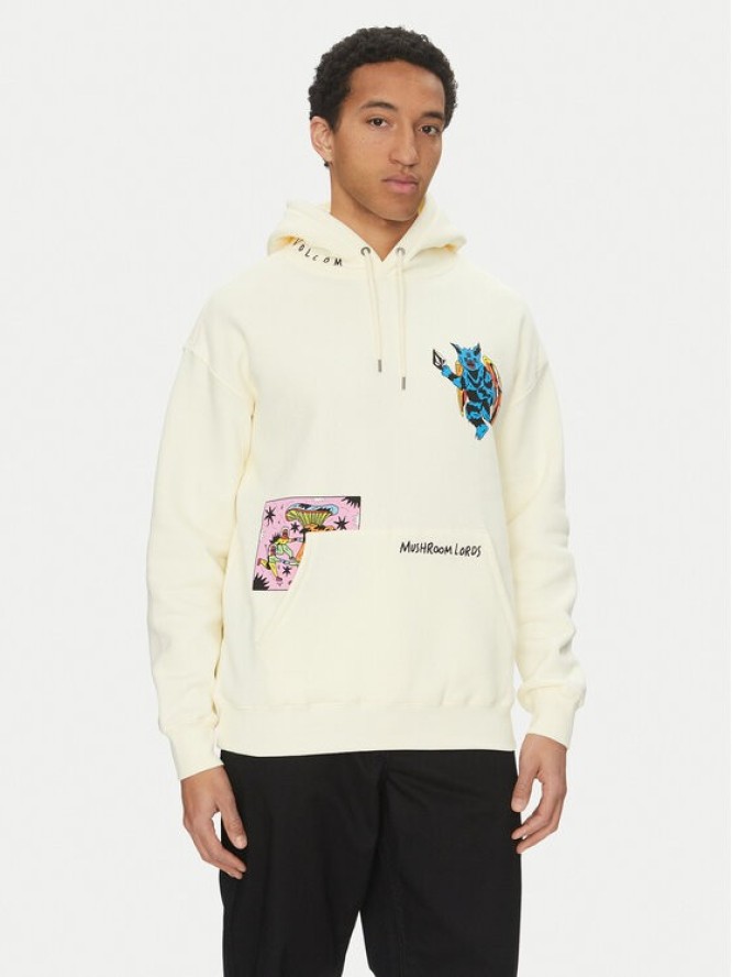 Volcom Bluza Bob Mollema 2 A4112506 Beżowy Loose Fit