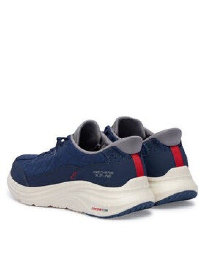 Skechers Sneakersy Slip-Ins: Contour Foam - Cozy Fit 232619/NVGY Granatowy