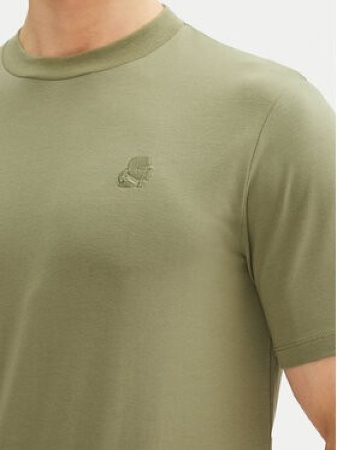 KARL LAGERFELD T-Shirt 755750 552221 Zielony Regular Fit