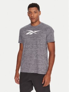 Reebok T-Shirt Vector Standard RK25179CCM Szary Regular Fit