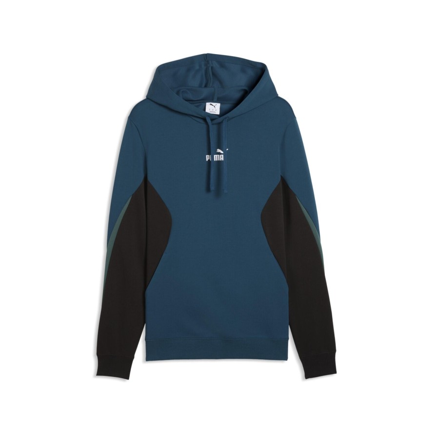 Męska bluza z kapturem Essentials z blokami kolorów PUMA
