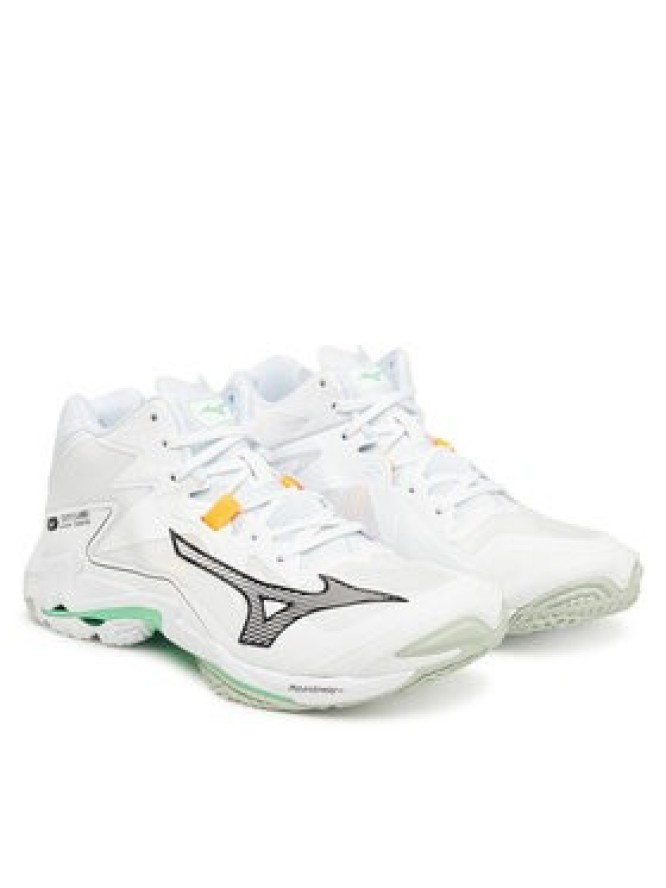 Mizuno Buty halowe Wave Lightning Z8 Mid V1GA2405 Biały