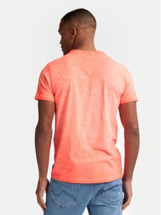 Petrol Industries T-Shirt M-1050-TSV662 Pomarańczowy Regular Fit