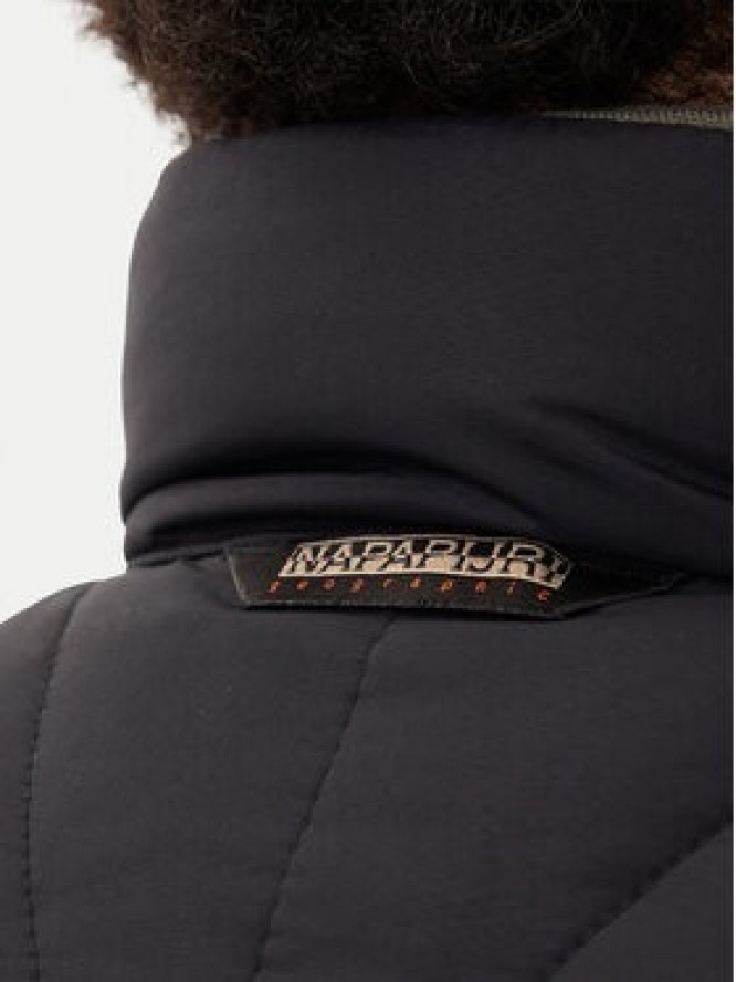 Napapijri Kamizelka A-Lapaz V NP0A4IA6 Czarny Regular Fit