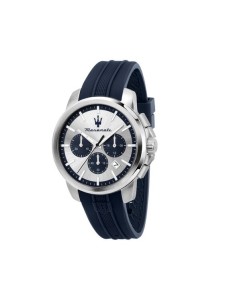 Maserati Zegarek Successo Chronograph R8871621042 Srebrny