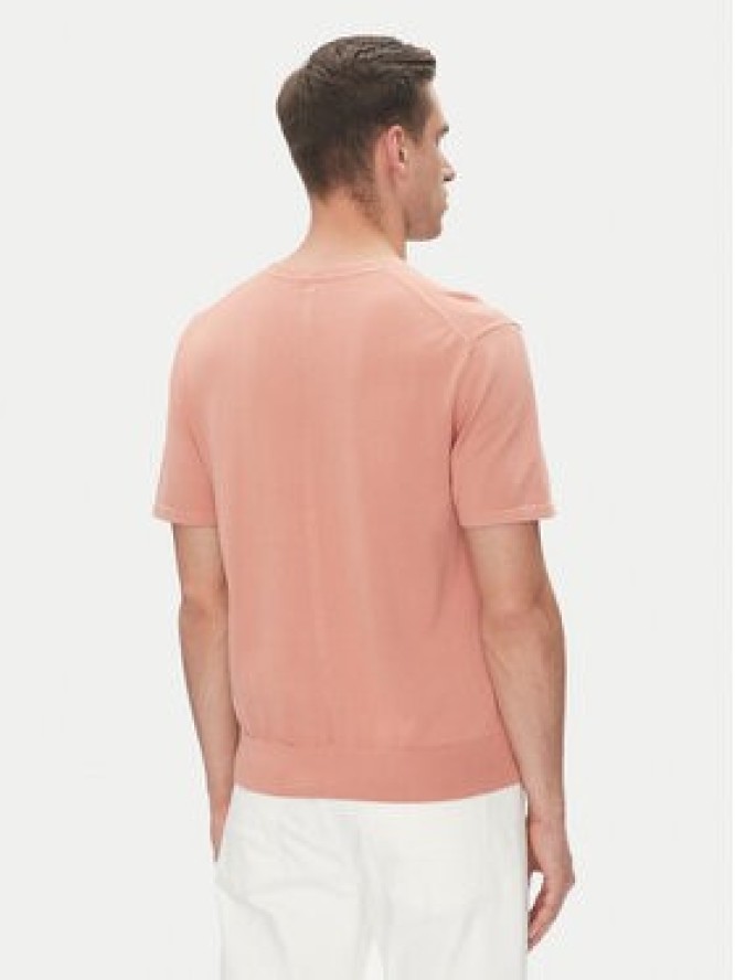 Calvin Klein T-Shirt Supima LV04LC333G Koralowy Regular Fit