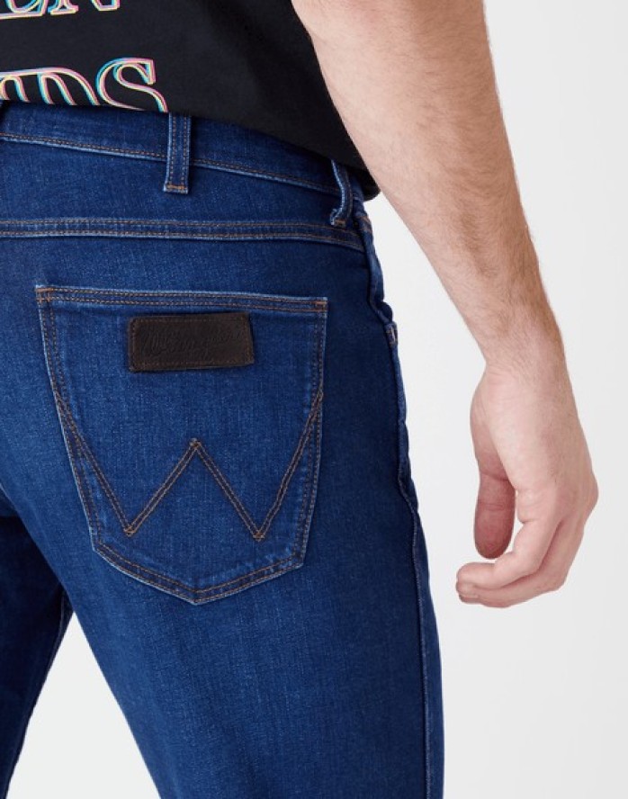 WRANGLER GREENSBORO MĘSKIE SPODNIE JEANSOWE THE BULLSEYE W15QYI39K 112144766