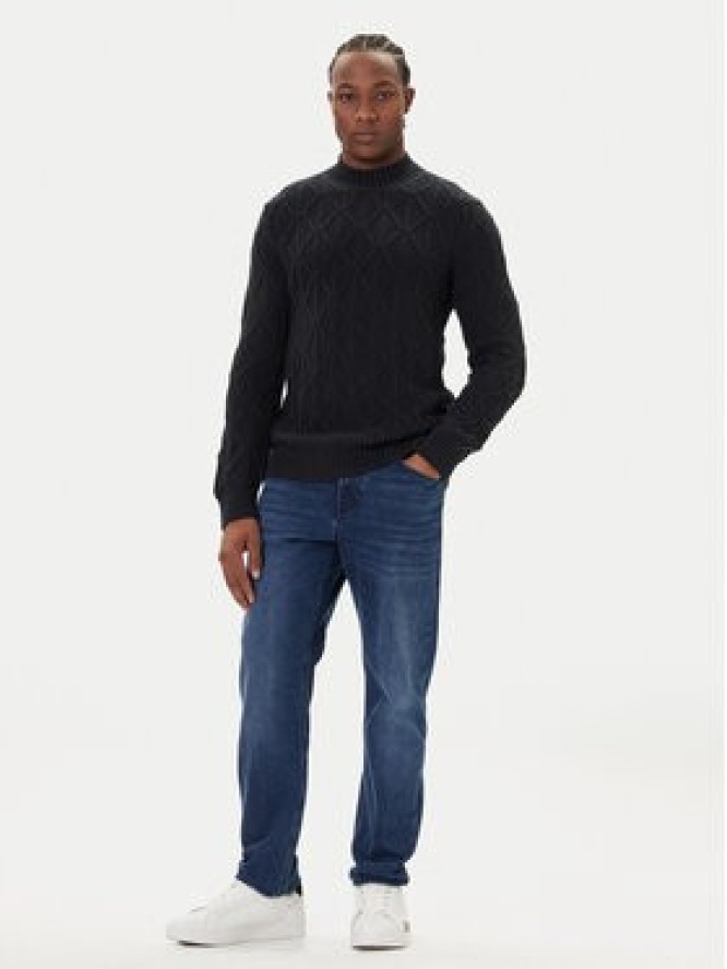 JOOP! Jeans Sweter 15 JJK-18Floriano 30047403 Granatowy Modern Fit