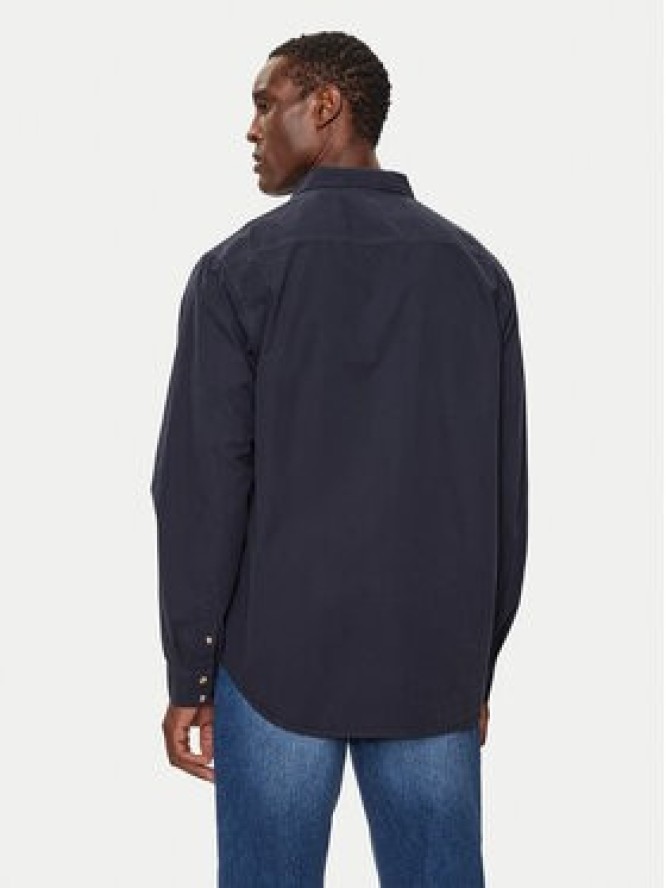 Guess Jeans Koszula M4YH37 WGCF1 Granatowy Regular Fit