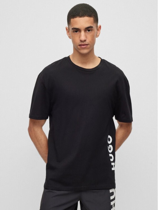 Hugo T-Shirt 50493727 Czarny Relaxed Fit