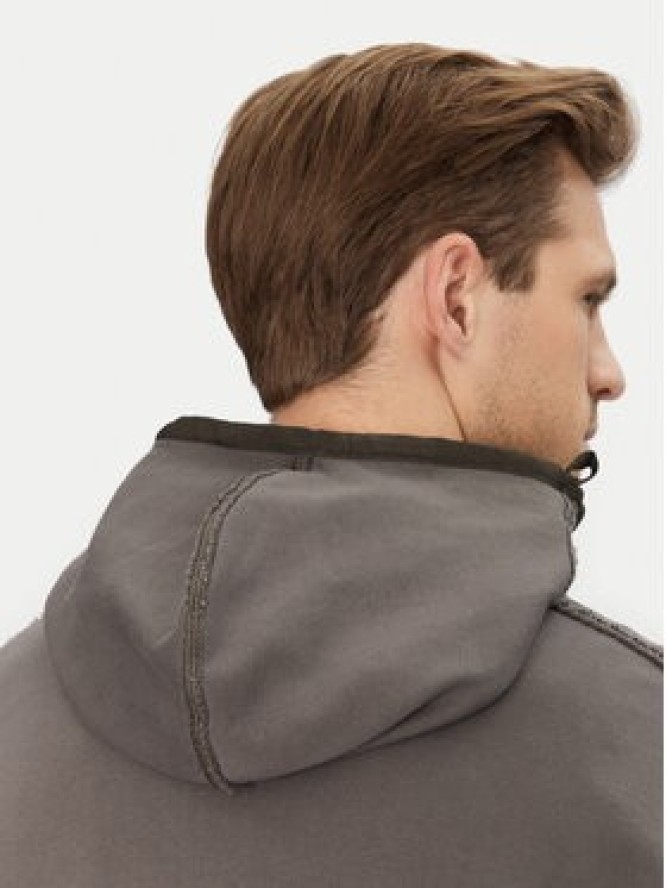 C.P. Company Bluza 18CMSS162A006090M Szary Regular Fit