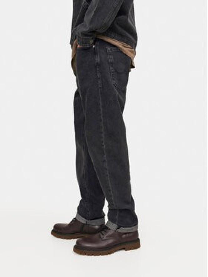 Jack & Jones Jeansy Chris 12250230 Czarny Relaxed Fit