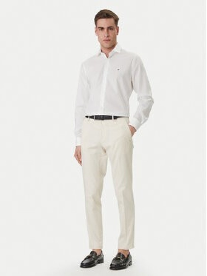 Tommy Hilfiger Koszula MW0MW43122 Biały Slim Fit