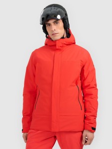 4F Kurtka narciarska membrana 8000 męska - czerwona 3XL