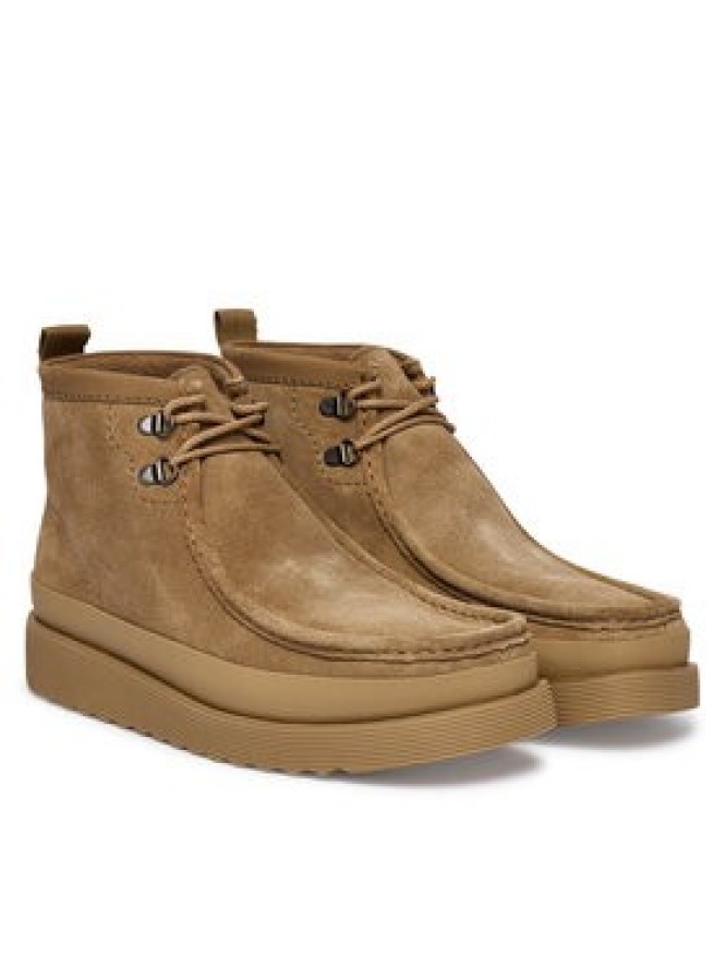 Clarks Kozaki WallabeeFTR2Hi 26183462 Brązowy