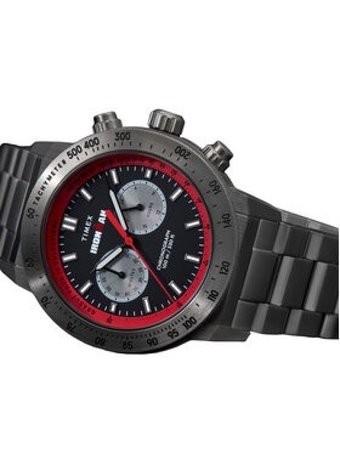 Timex Zegarek Ironman® Challenger Chronograph TW2Y02000 Czarny