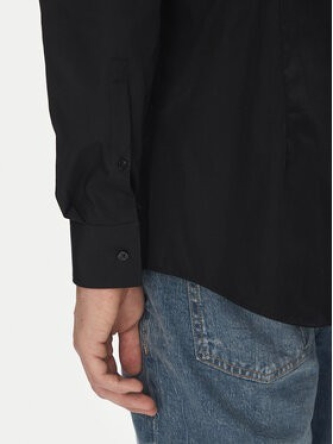 HUGO Koszula Koey 50544922 Czarny Slim Fit