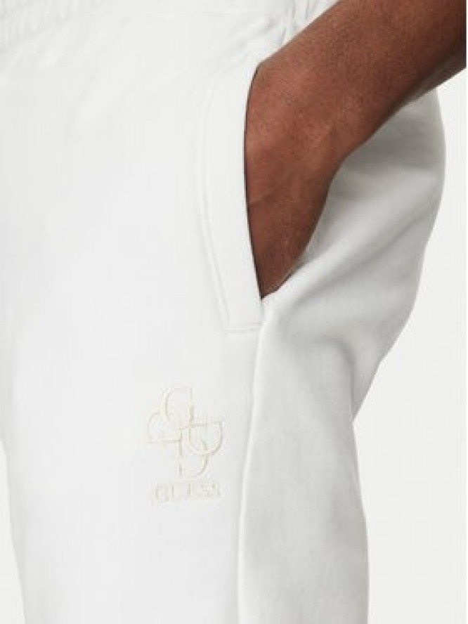 Guess Szorty sportowe M5GD10 KCN01 Biały Regular Fit