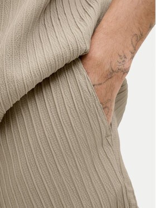 Jack & Jones Szorty materiałowe Jaiden 12269672 Beżowy Relaxed Fit