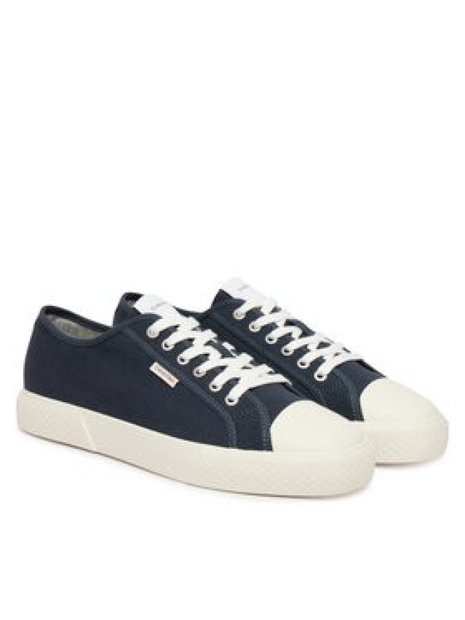 Calvin Klein Trampki Vulc Laceup Cv HM0HM02121 Granatowy