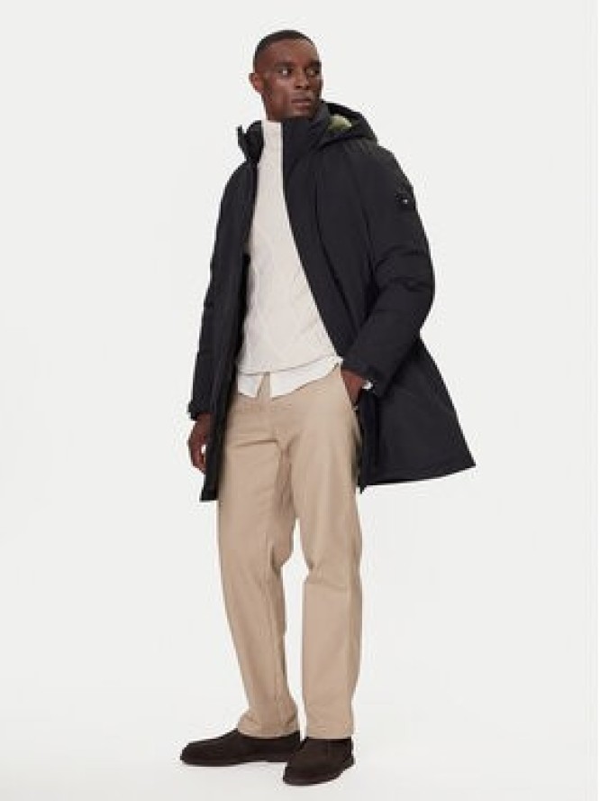 Tommy Hilfiger Kurtka zimowa MW0MW41362 Czarny Regular Fit