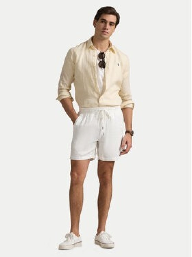 Polo Ralph Lauren Koszula 710968915005 Beżowy Slim Fit