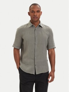 BOSS Koszula 50537382 Szary ciemny Regular Fit