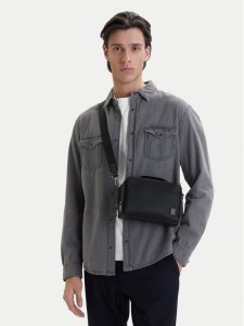 Calvin Klein Saszetka Emblem Hw Camera Bag LV04D3291G Czarny