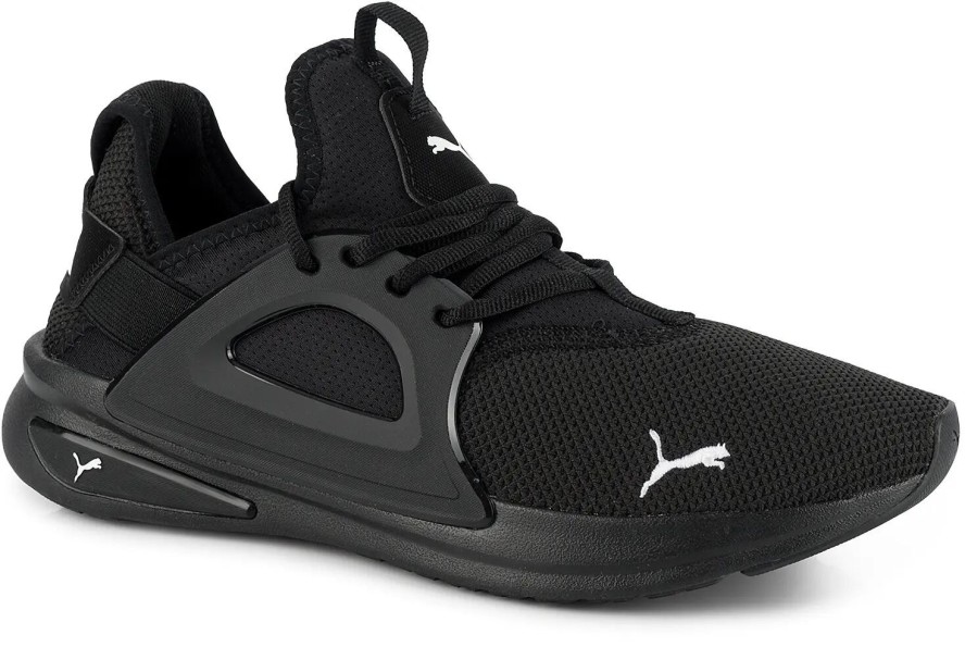 Męskie buty sportowe sneakersy czarne lekkie PUMA SOFTRIDE ENZO