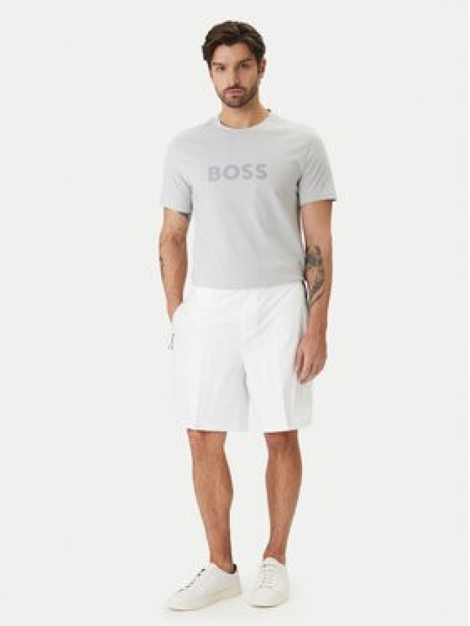 BOSS T-Shirt 50491706 Szary Regular Fit