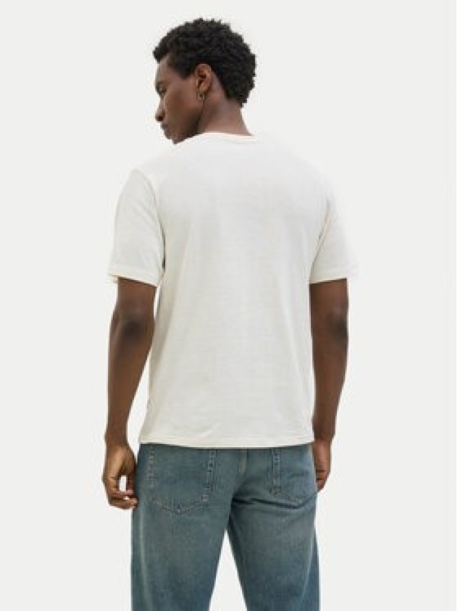 Jack & Jones T-Shirt Almeria 12276962 Beżowy Regular Fit